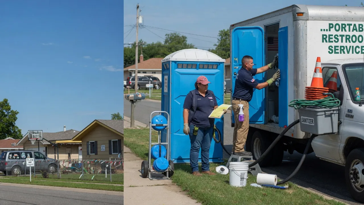 Portable Toilet Rental in Maurice, LA near me